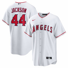 Reggie Jackson Los Angeles Angels Nike Home Retired Player Replica Jersey - MLB Jerseys
