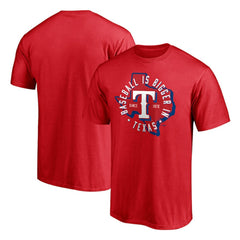 Texas Rangers Hometown Collection Baseball Is Bigger In Texas T-Shirt - MLB T-shirts