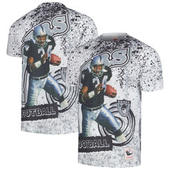 Las Vegas Raiders Bo Jackson  Retired Player Name & Number Burst T-Shirt | NFL Sale