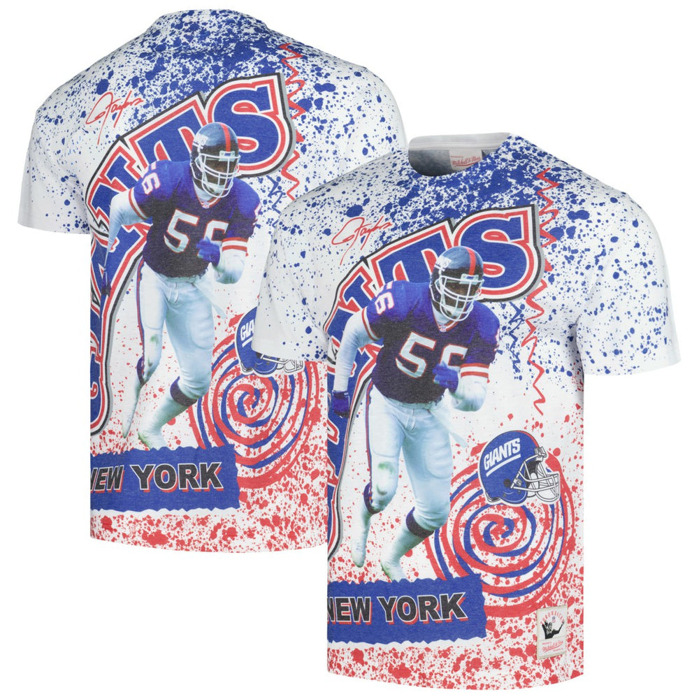 New York Giants Retired Player Name & Number Burst T-Shirt | NFL Online