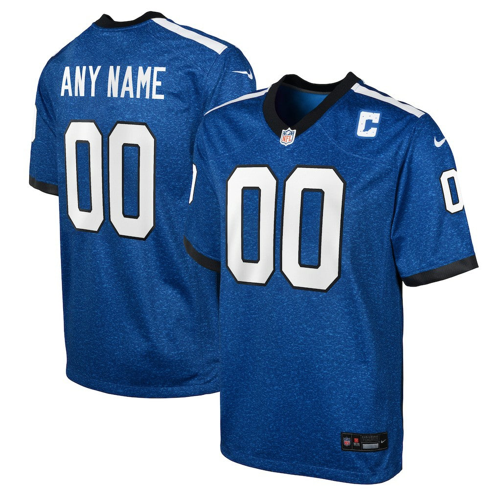 Indianapolis Colts Youth Indiana Nights Alternate Custom Game Jersey | NFL Outlet