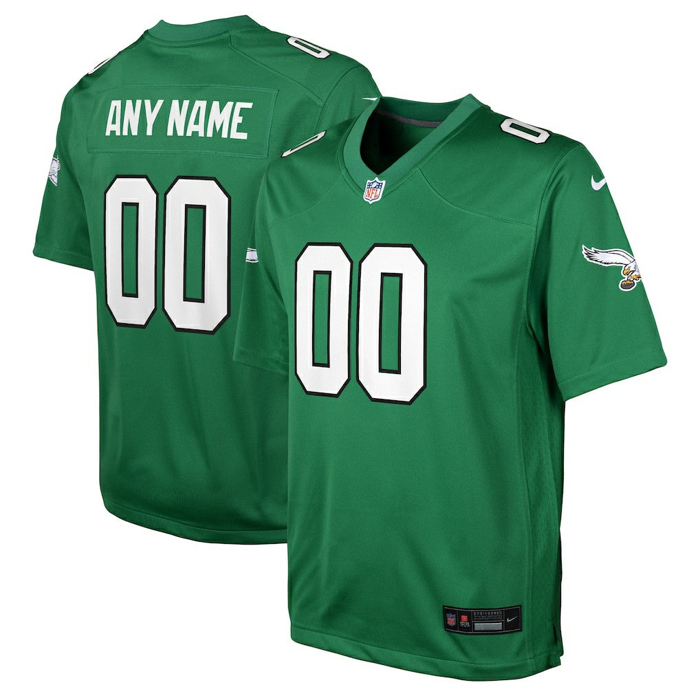Philadelphia Eagles Youth Alternate Custom Game Jersey | NFL Hot