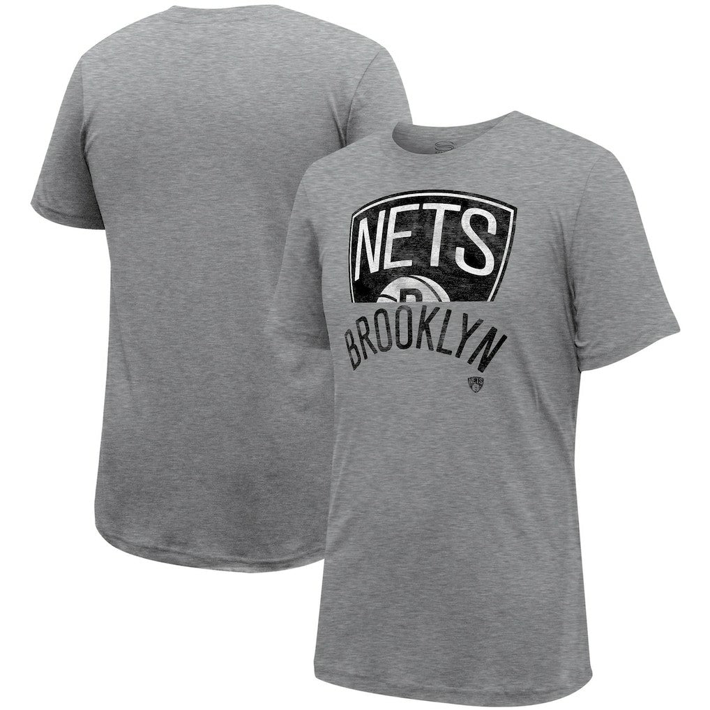 Heather Gray Brooklyn Nets Stadium Essentials Unisex Hometown T-Shirt | NBA
