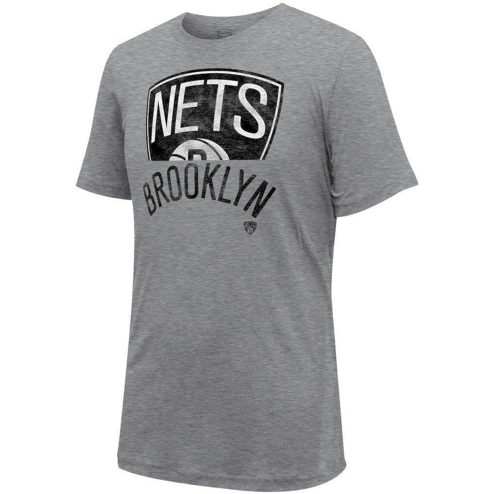 Heather Gray Brooklyn Nets Stadium Essentials Unisex Hometown T-Shirt | NBA
