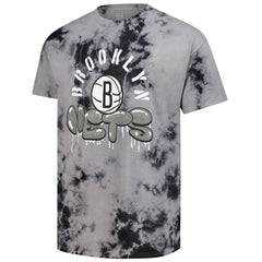 Charcoal Brooklyn Nets Stadium Essentials Unisex Street Art Dark Crystal Washed T-Shirt | NBA