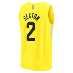 Yellow Collin Sexton Utah Jazz Youth Fast Break Player Jersey | NBA