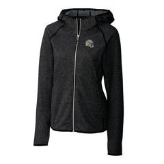 New Orleans Saints Cutter & Buck Women's Helmet Logo Mainsail Sweater-Knit Full-Zip Hoodie | NFL Discount
