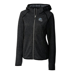 Detroit Lions Cutter & Buck Women's Helmet Logo Mainsail Sweater-Knit Full-Zip Hoodie | NFL Discount