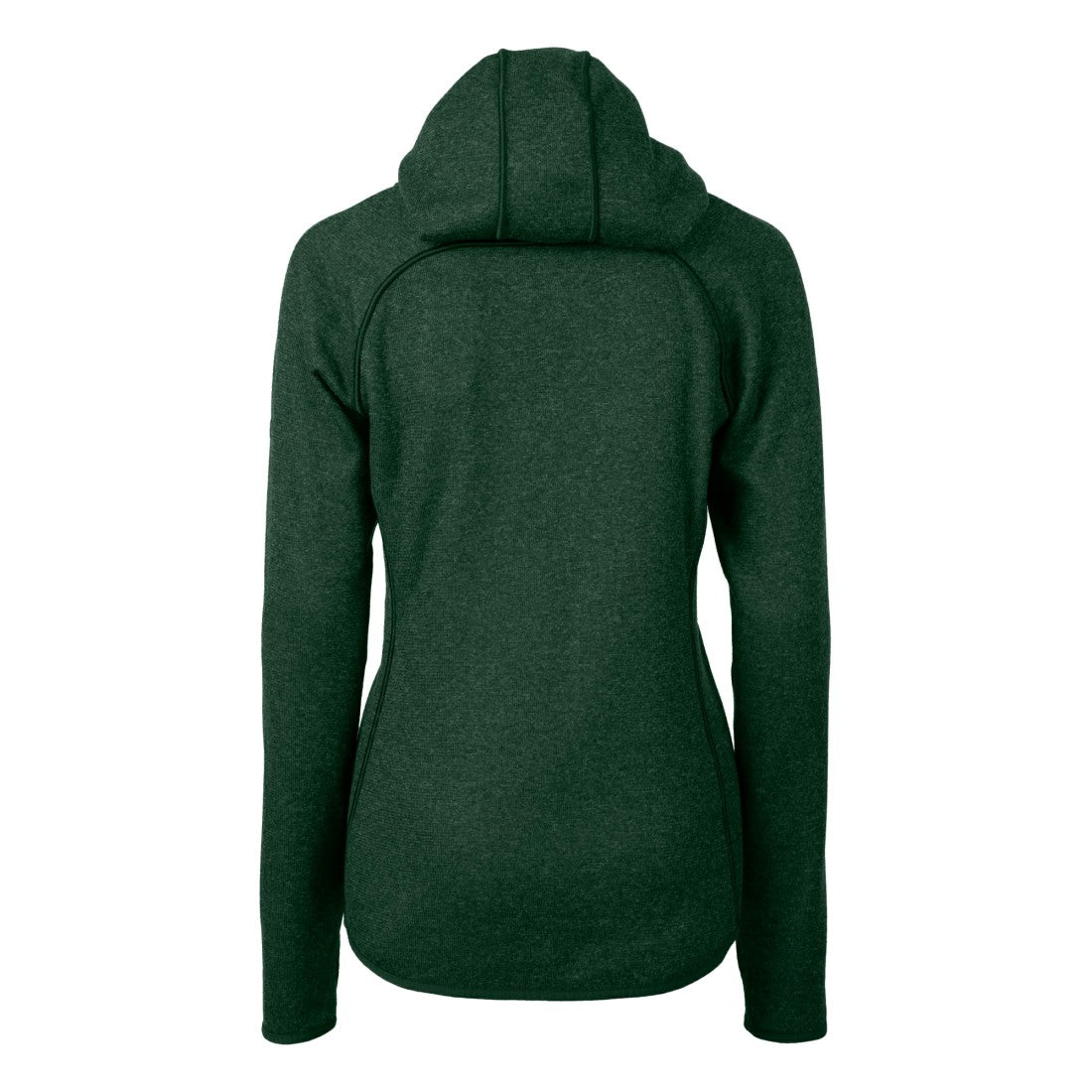 Green Bay Packers Cutter & Buck Women's Helmet Logo Mainsail Sweater-Knit Full-Zip Hoodie | NFL Near me
