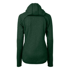 Green Bay Packers Cutter & Buck Women's Helmet Logo Mainsail Sweater-Knit Full-Zip Hoodie | NFL Near me