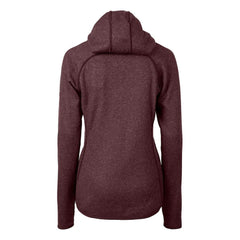 Washington Commanders Cutter & Buck Women's Helmet Logo Mainsail Sweater-Knit Full-Zip Hoodie | NFL Near me