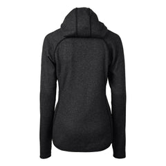 Baltimore Ravens Cutter & Buck Women's Helmet Logo Mainsail Sweater-Knit Full-Zip Hoodie | NFL New