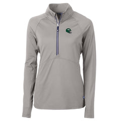 New York Jets Cutter & Buck Women's Helmet Logo Adapt Eco Knit Stretch Recycled Half-Zip Pullover Top | NFL US