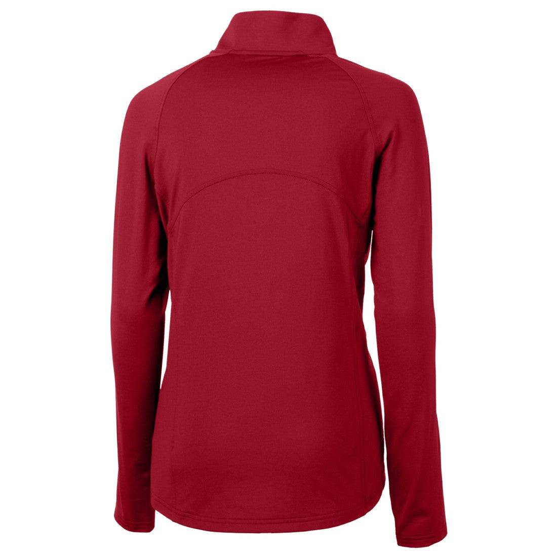 Houston Texans Cutter & Buck Women's Helmet Logo Adapt Eco Knit Stretch Recycled Half-Zip Pullover Top | NFL Sale