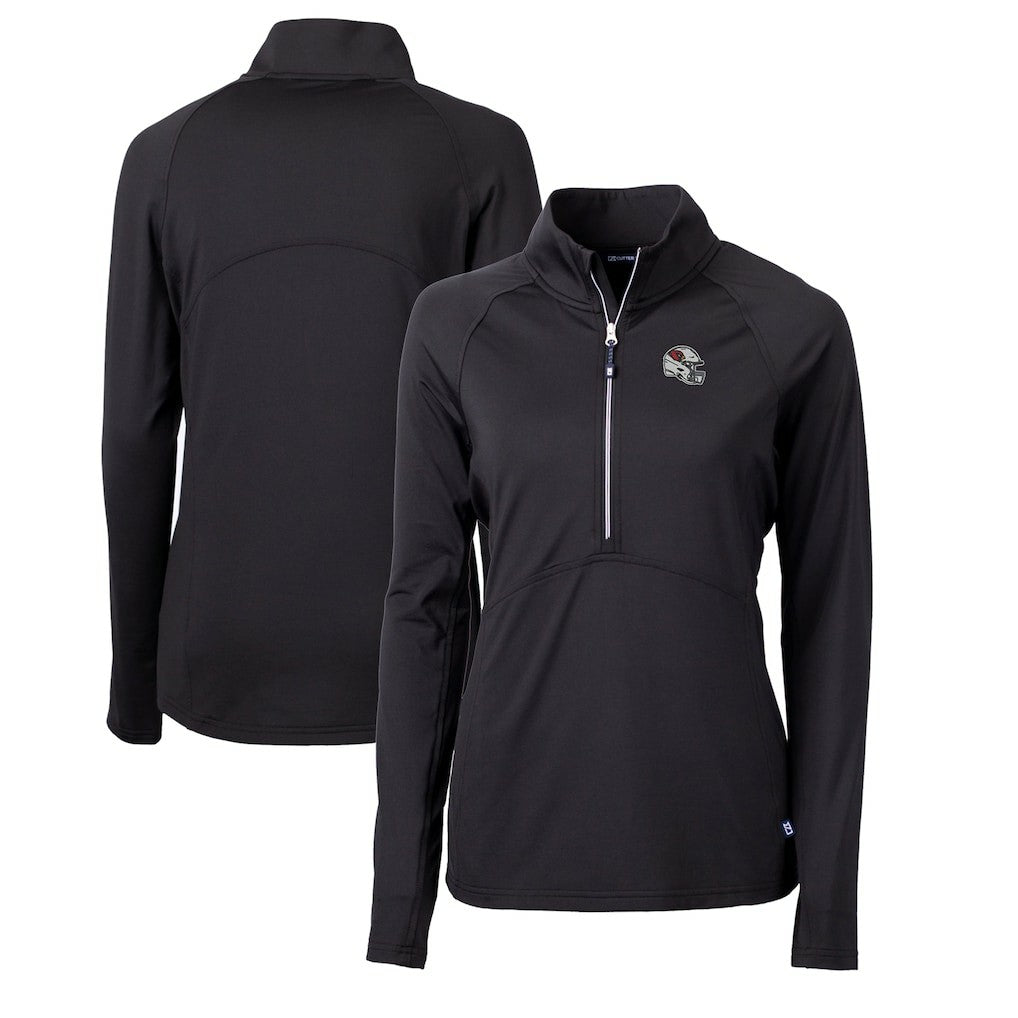Arizona Cardinals Cutter & Buck Women's Helmet Logo Adapt Eco Knit Stretch Recycled Half-Zip Pullover Top | NFL On sale