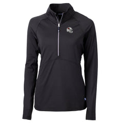 Arizona Cardinals Cutter & Buck Women's Helmet Logo Adapt Eco Knit Stretch Recycled Half-Zip Pullover Top | NFL On sale