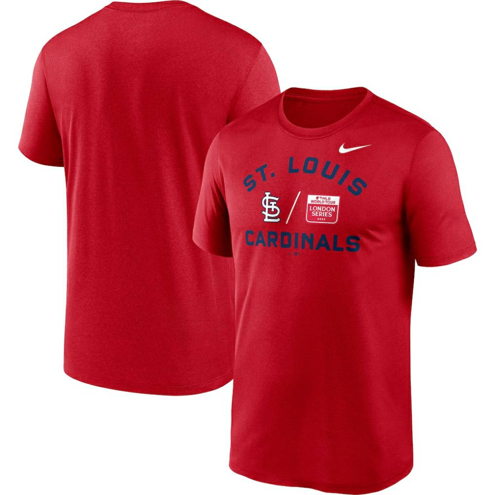 St. Louis Cardinals Nike 2023 MLB World Tour: London Series Legend Performance T-Shirt - MLB T-shirts