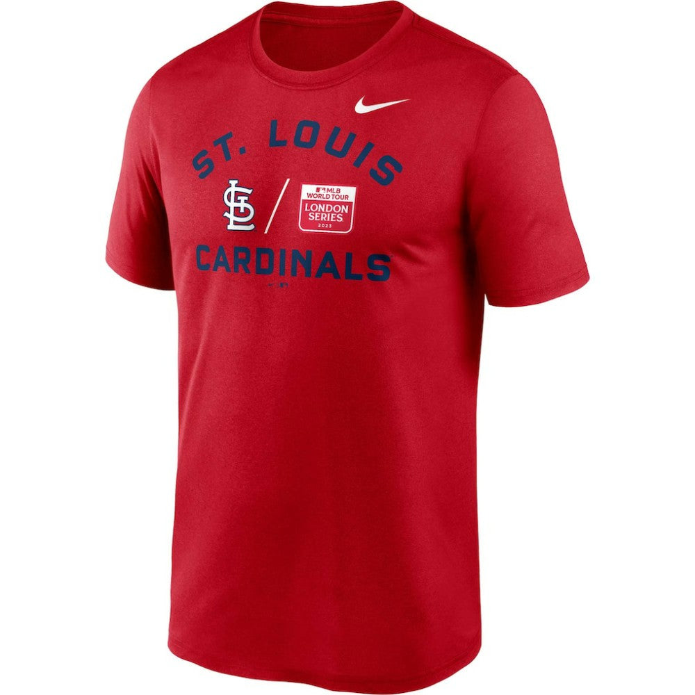 St. Louis Cardinals Nike 2023 MLB World Tour: London Series Legend Performance T-Shirt - MLB T-shirts
