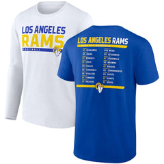 Los Angeles Rams Two-Pack 2023 Schedule T-Shirt Combo Set | NFL Discount
