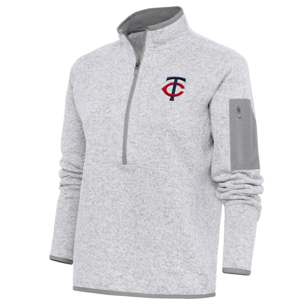 Minnesota Twins Antigua Women's Fortune Quarter-Zip Pullover Jacket - MLB Jackets