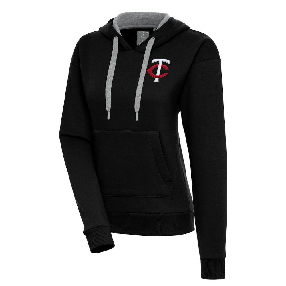 Minnesota Twins Antigua Women's Victory Pullover Hoodie - MLB Hoodies