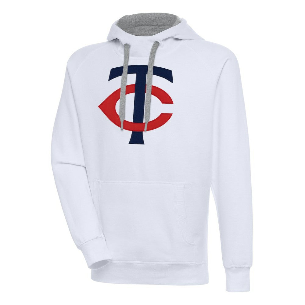 Minnesota Twins Antigua Victory Pullover Hoodie - MLB Hoodies