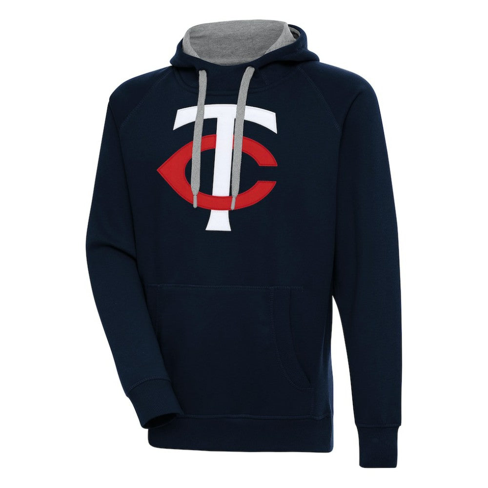 Minnesota Twins Antigua Victory Pullover Hoodie - MLB Hoodies