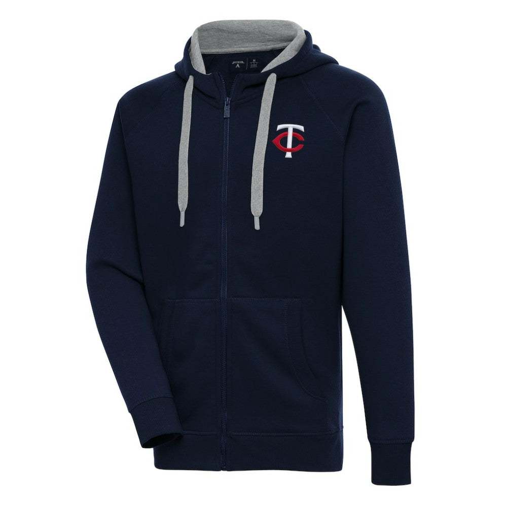 Minnesota Twins Antigua Victory Full-Zip Hoodie - MLB Hoodies