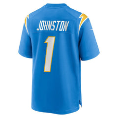 Los Angeles Chargers Quentin Johnston  Game Player Jersey | NFL Sale