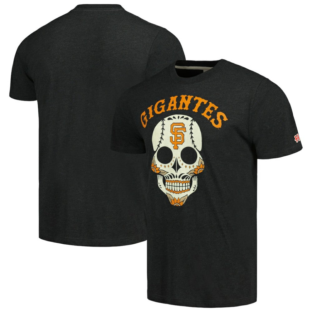 San Francisco Giants Homage Gigantes Hyper Local Tri-Blend T-Shirt - MLB T-shirts