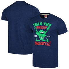 Boston Red Sox Homage Doodle Collection The Green Monster Tri-Blend T-Shirt - MLB T-shirts