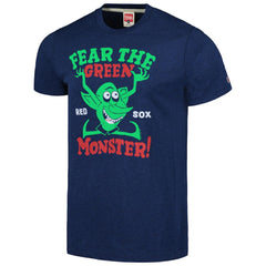Boston Red Sox Homage Doodle Collection The Green Monster Tri-Blend T-Shirt - MLB T-shirts