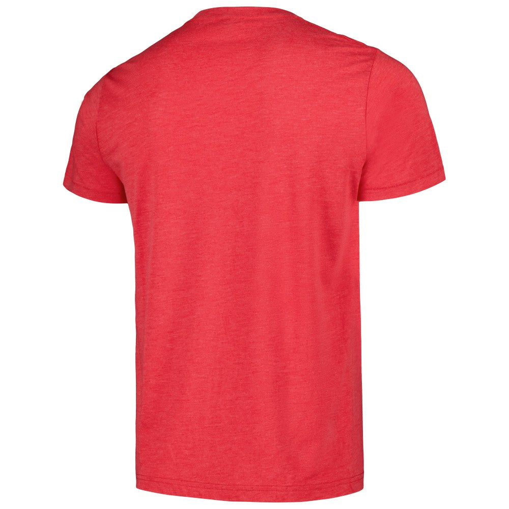Cincinnati Reds Homage Doodle Collection Wire to Wire Tri-Blend T-Shirt - MLB T-shirts