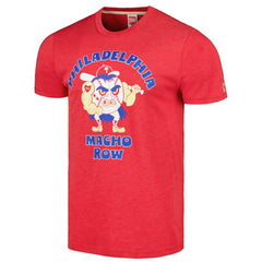 Philadelphia Phillies Homage Doodle Collection Macho Row Tri-Blend T-Shirt - MLB T-shirts