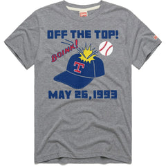 Texas Rangers Homage Doodle Collection Off the Top Tri-Blend T-Shirt - MLB T-shirts