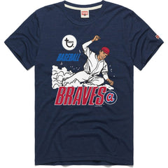 Atlanta Braves Homage x Topps Tri-Blend T-Shirt - MLB T-shirts