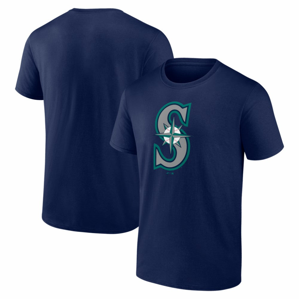 Seattle Mariners Logo Athletic Official Logo T-Shirt - MLB T-shirts