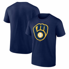 Milwaukee Brewers Logo Athletic Official Logo T-Shirt - MLB T-shirts