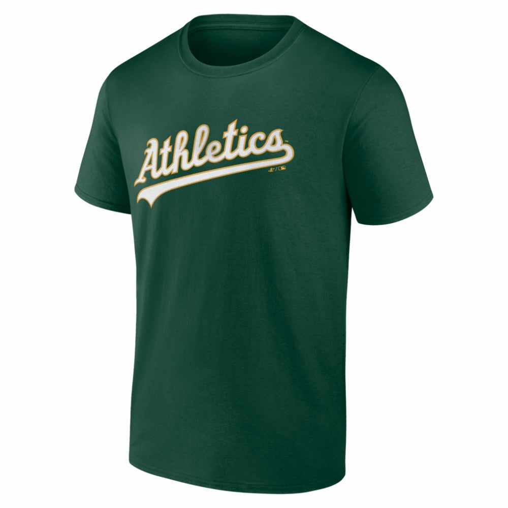 Athletics Logo Athletic Wordmark T-Shirt - MLB T-shirts