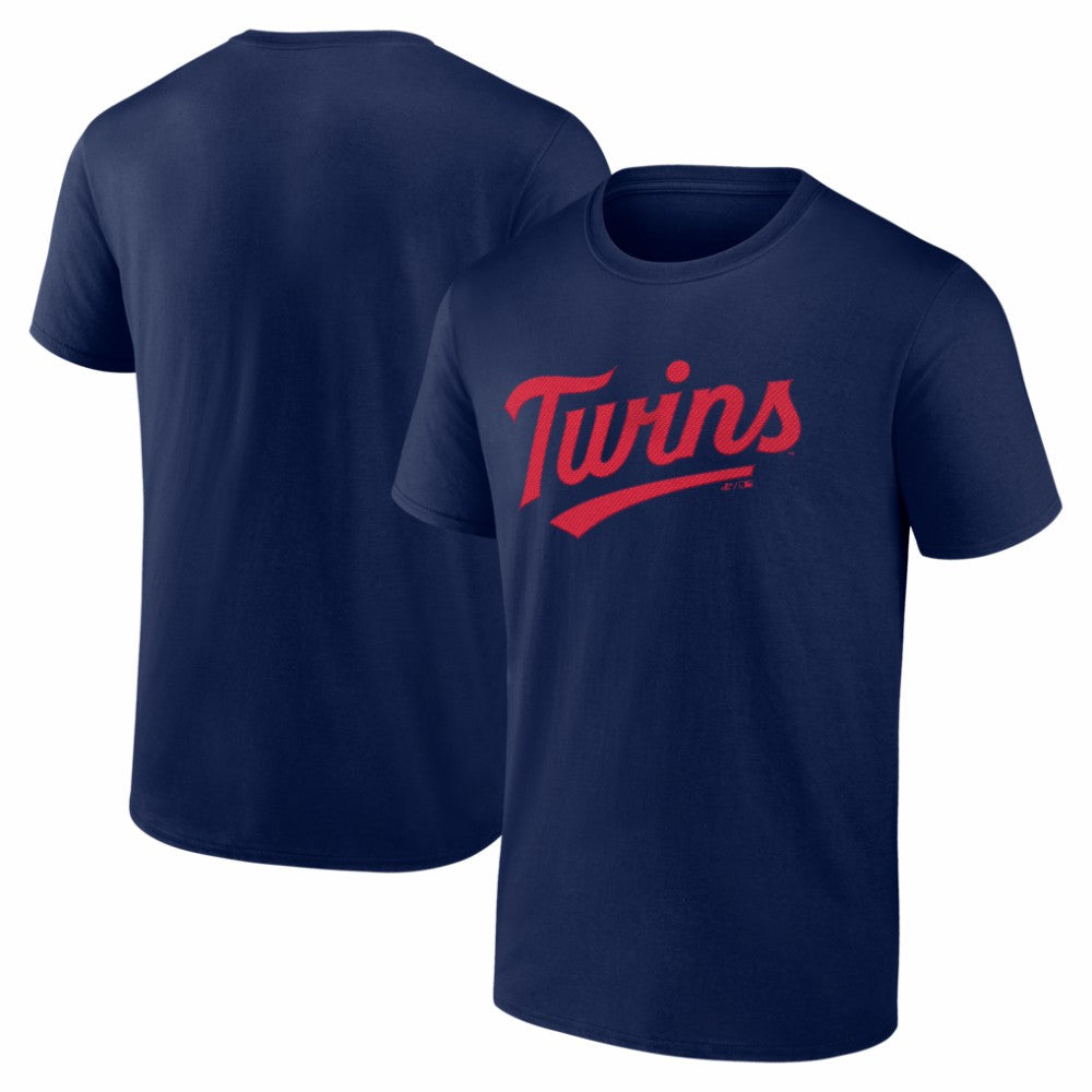 Minnesota Twins Logo Athletic Wordmark T-Shirt - MLB T-shirts