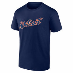 Detroit Tigers Logo Athletic Wordmark T-Shirt - MLB T-shirts