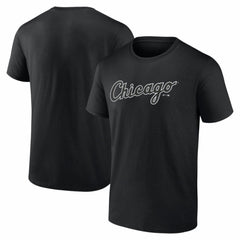 Chicago White Sox Logo Athletic Wordmark T-Shirt - MLB T-shirts