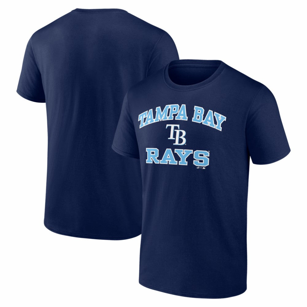 Tampa Bay Rays Logo Athletic Heart and Soul T-Shirt - MLB T-shirts