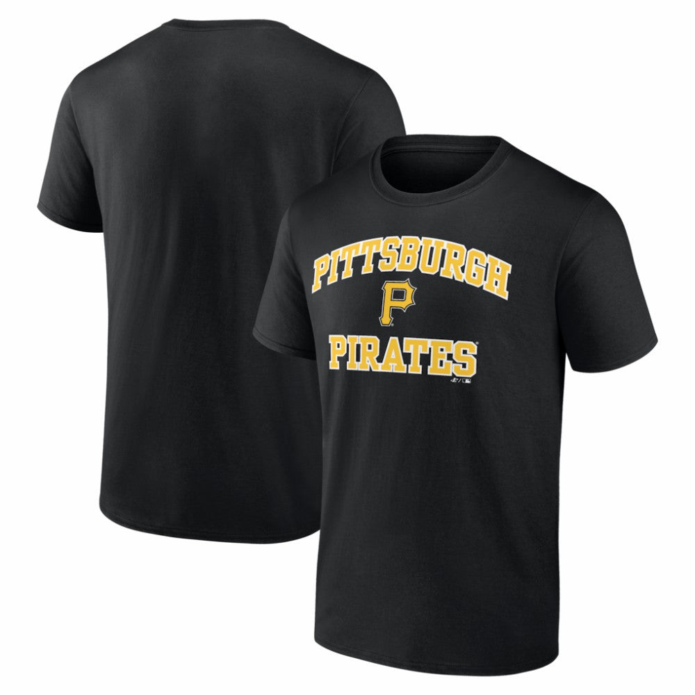 Pittsburgh Pirates Logo Athletic Heart and Soul T-Shirt - MLB T-shirts