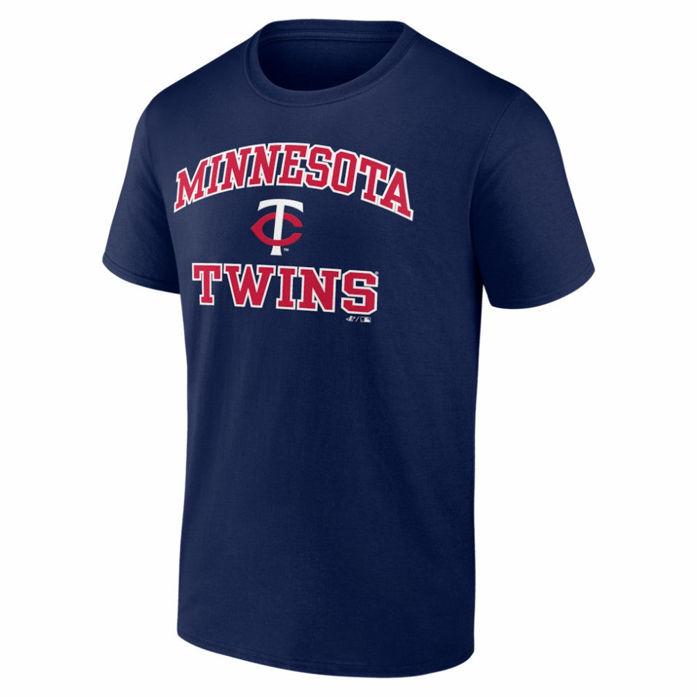 Minnesota Twins Logo Athletic Heart and Soul T-Shirt - MLB T-shirts