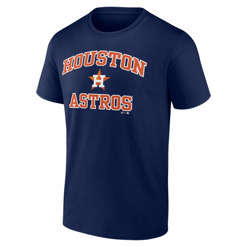 Houston Astros Logo Athletic Heart and Soul T-Shirt - MLB T-shirts