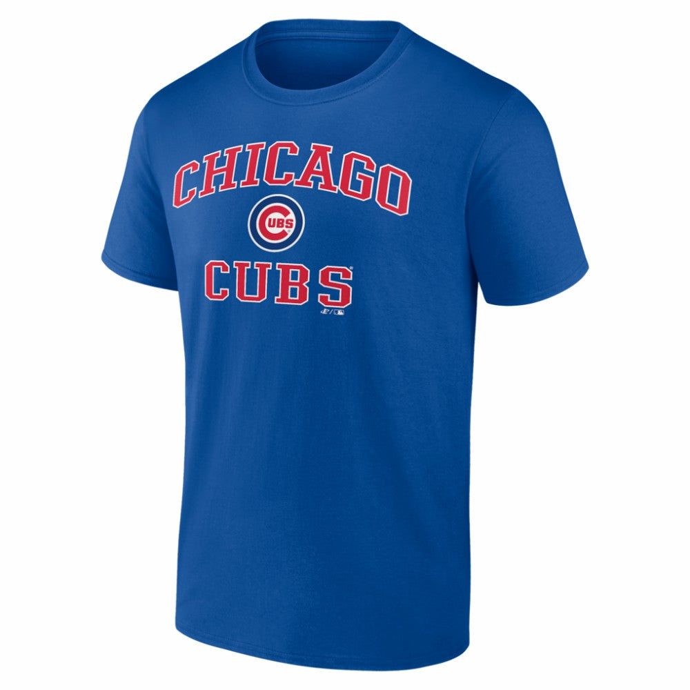 Chicago Cubs Logo Athletic Heart and Soul T-Shirt - MLB T-shirts