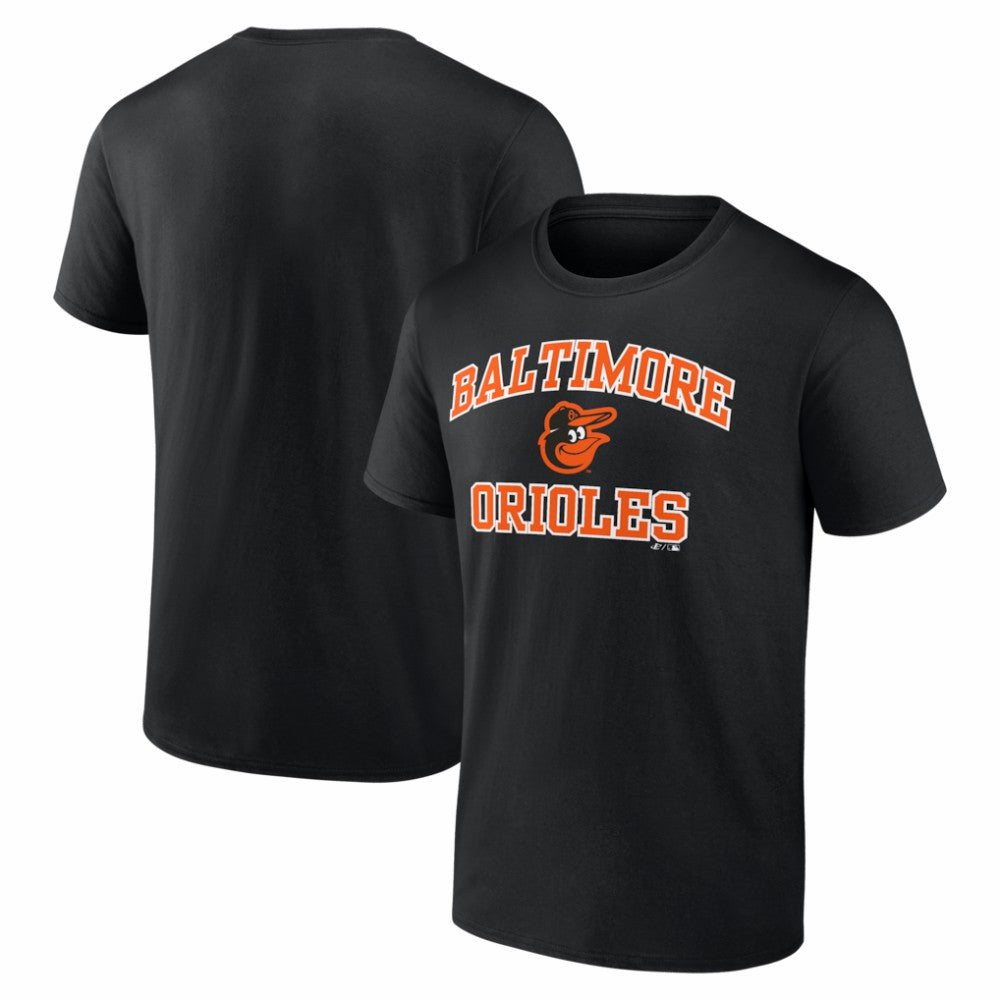 Baltimore Orioles Logo Athletic Heart and Soul T-Shirt - MLB T-shirts