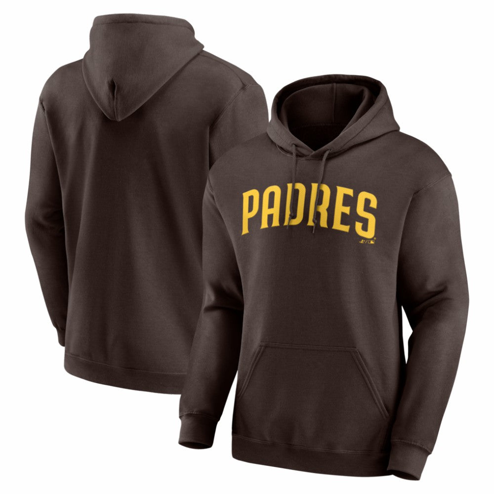 San Diego Padres Logo Athletic Wordmark Hoodie - MLB Hoodies