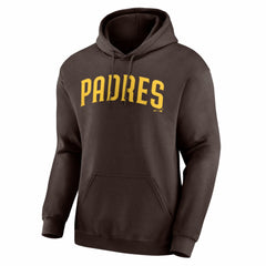San Diego Padres Logo Athletic Wordmark Hoodie - MLB Hoodies